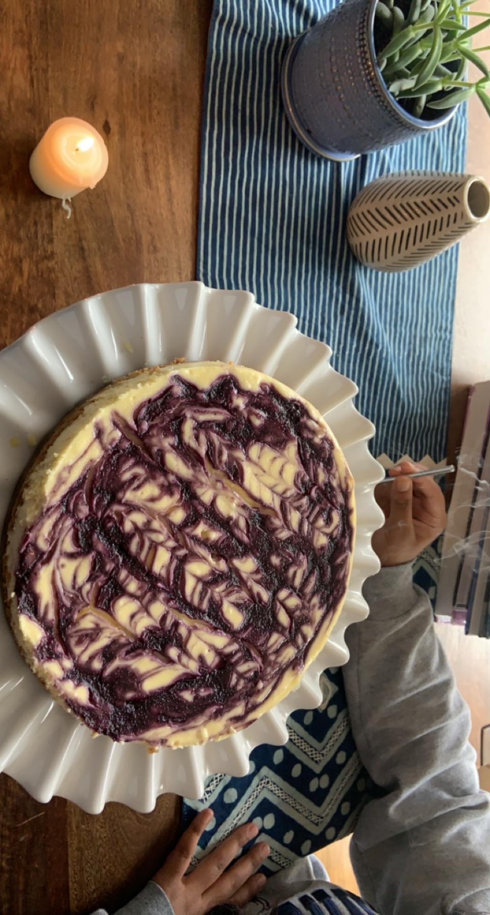cheesecake (I might be taking too much credit from my sister)