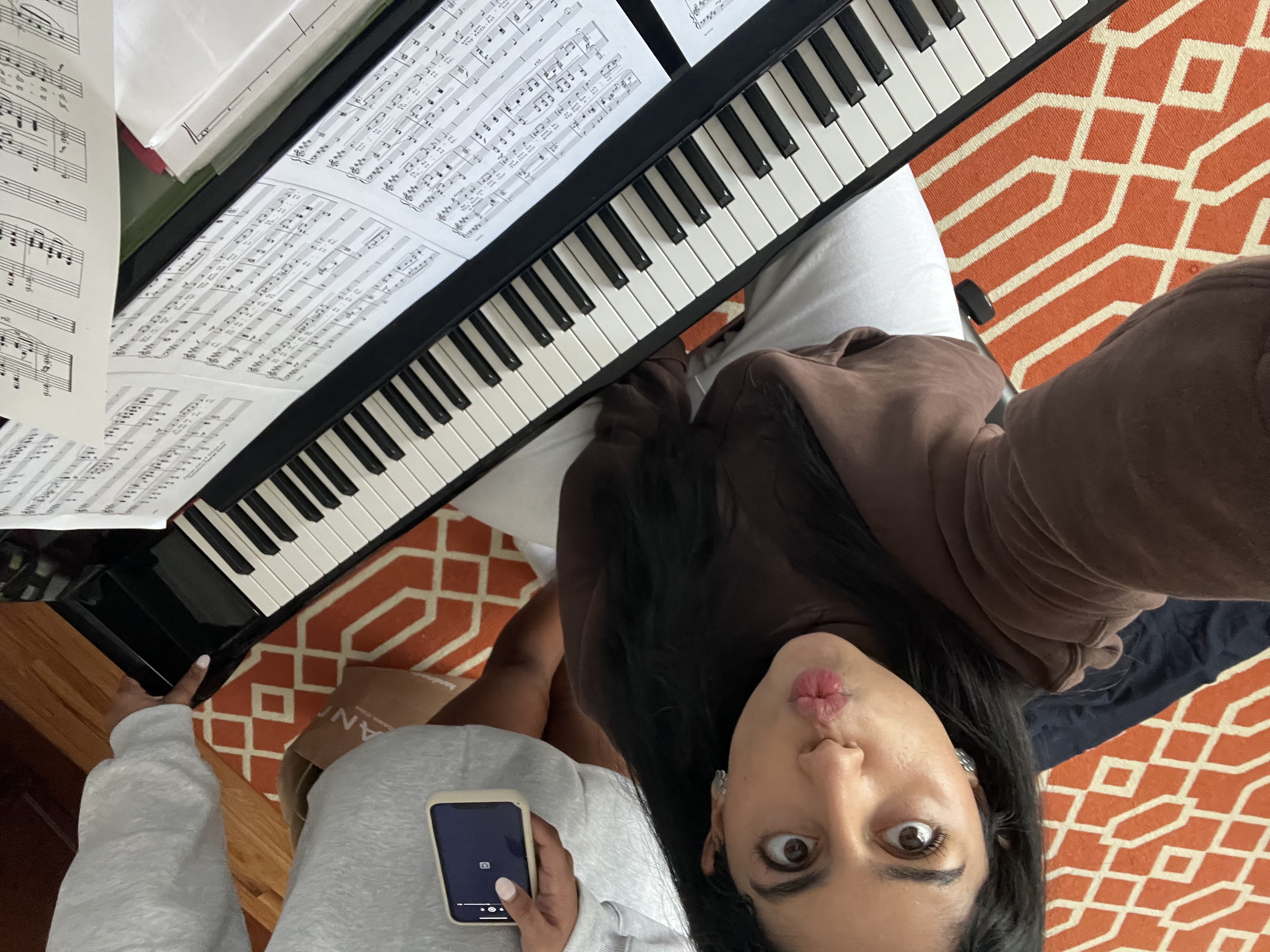 piano jam with friends